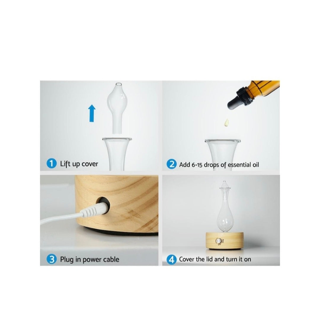 Waterless diffuser